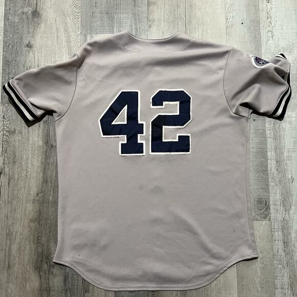 Majestic 2008 MLB All-Star Game Jersey #42 Mariano Rivera Yankees Stadium Size L - Picture 2 of 5